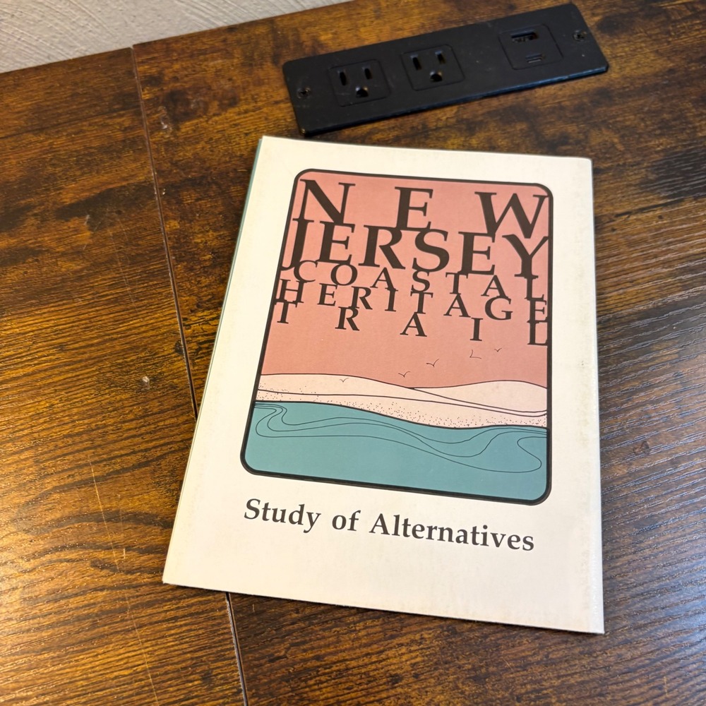 New Jersey Coastal Heritage Trail Poster 1990 Booklet Alternatives Study